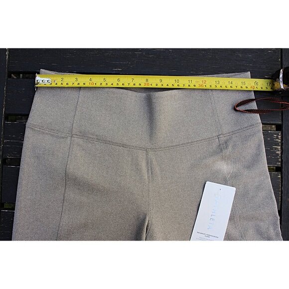 New w/Tags -Large - Athleta Delancey Herringbone Flare Pants - Beige Herringbone - Picture 5 of 12